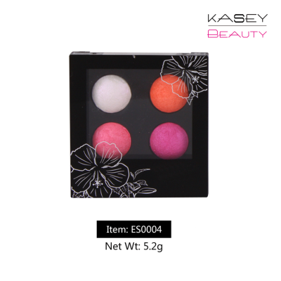 Wholesale Eyeshadow Palette Proessional Makeup 4 colors customized ES0004