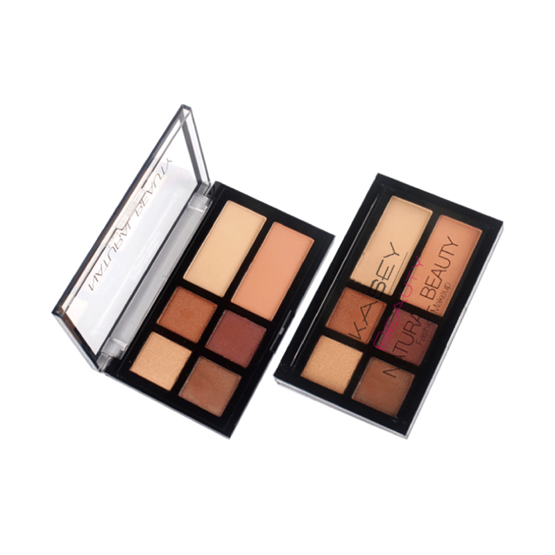 best brand for custom eyeshadow palette 6 colors Kasey Beauty