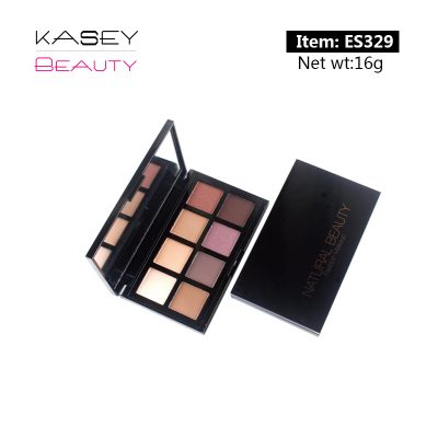 Paleta de sombras personalizada 8 cores ES0329