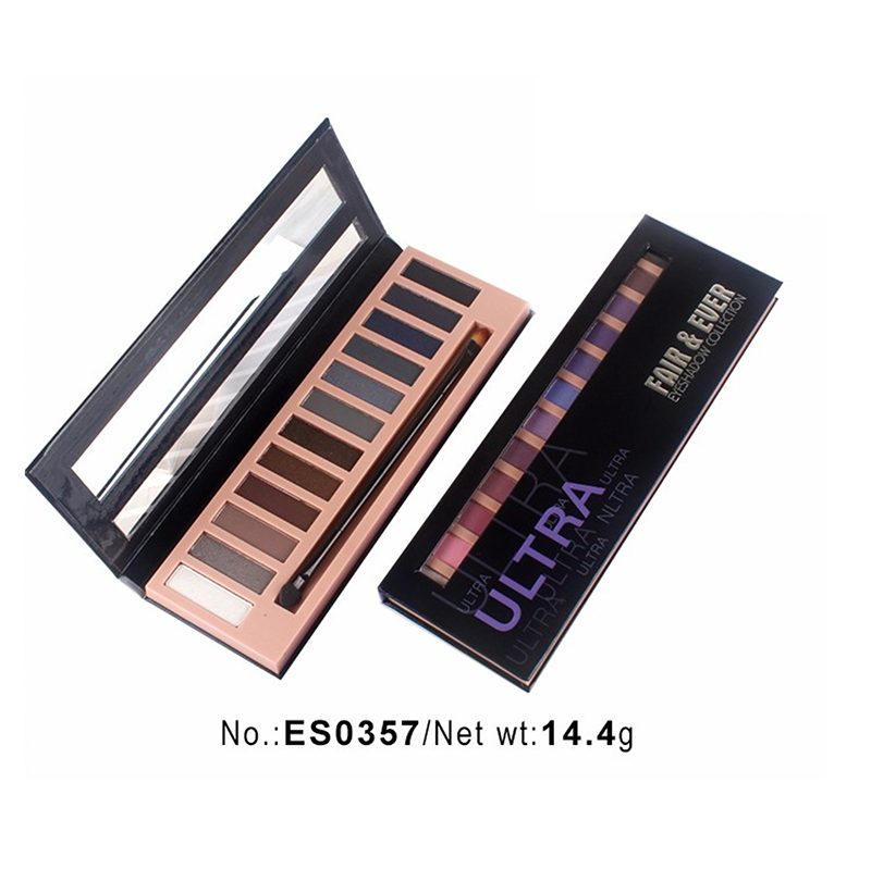 Custom eyeshadow palette with pictures and names 12 colors Kasey Beauty