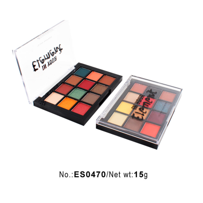 Custom eyeshadow palette High pigment 12 colors ES0470 Custom eyeshadow palette High pigment 12 colors ES0470