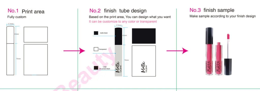 Make Your Own Logo Matte Liquid Lipstick - LG0182