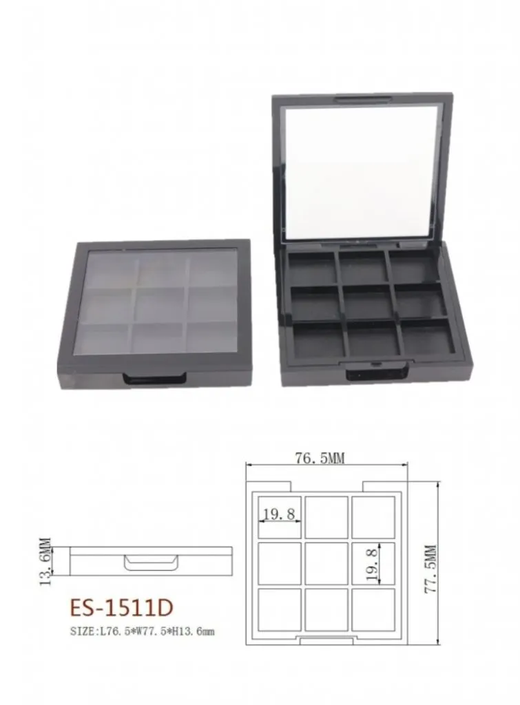 Discover the Stunning Hot 9 Colours High Pigment Nude Eyeshadow Palette  ES0341-1