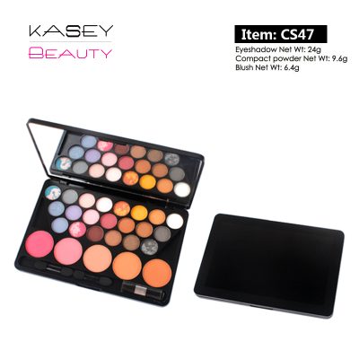 Private label makeup set (include eyeshadow, blusher,compact powder) Private label makeup set (include eyeshadow, blusher,compact powder)