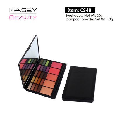 Private label makeup set (include eyeshadow, blusher,compact powder) Private label makeup set (include eyeshadow, blusher,compact powder)