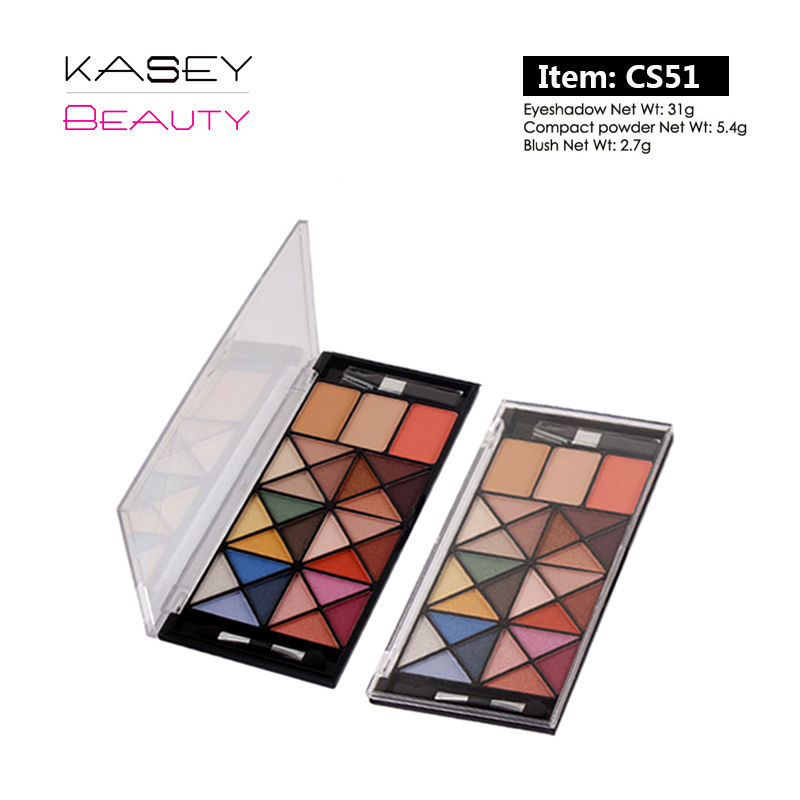 Private label makeup set (include eyeshadow, blusher,compact powder) Private label makeup set (include eyeshadow, blusher,compact powder)