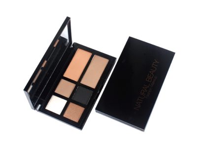 Label pribadi palet eye shadow matte yang ditekan CS0093