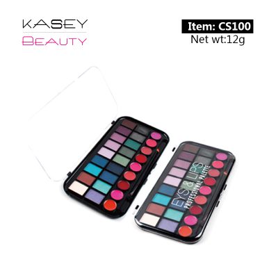 Private Make-up-Palette für Augen und Lippen CS0100