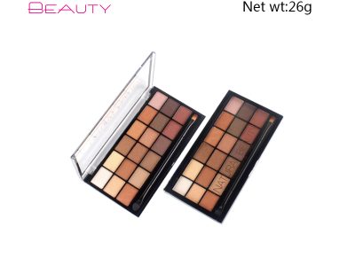 Kustom palet eyeshadow pigmen tinggi 18 warna CS0326
