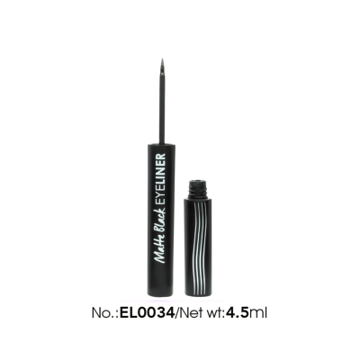 Private label matte black liquid eyeliner EL0034