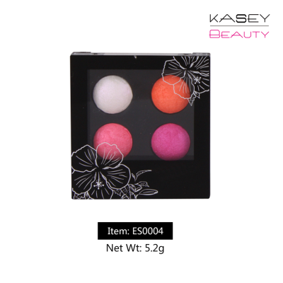 Wholesale Eyeshadow Palette Proessional Makeup 4 colors customized ES0004 Wholesale Eyeshadow Palette Proessional Makeup 4 colors customized ES0004
