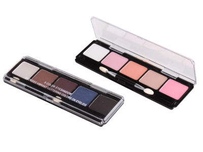 Maquillage sans cruauté Palette de fards à paupières Matte & Shimmer 5 couleurs ES0008