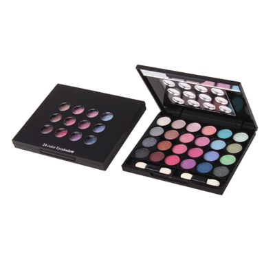 Melhor paleta de sombras metálicas de marca própria de 24 cores fabricante chinês ES0015 Melhor paleta de sombras metálicas de marca própria de 24 cores fabricante chinês ES0015