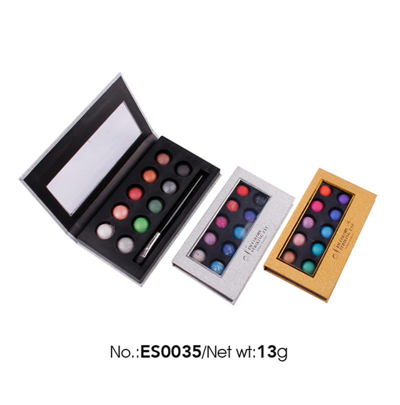 12 colors Wholesale Private Label Cosmetics baked eyeshadow palette highly pigment 12 colors Wholesale Private Label Cosmetics baked eyeshadow palette highly pigment