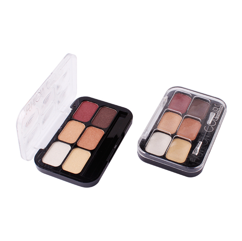 6 colors shimmer eyeshadow palette private label Makeup Business 6 colors shimmer eyeshadow palette private label Makeup Business