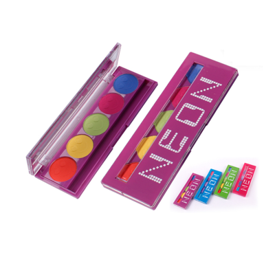 Private label cosmetics supplier 4 colors eyeshadow palette ES0056 Private label cosmetics supplier 4 colors eyeshadow palette ES0056