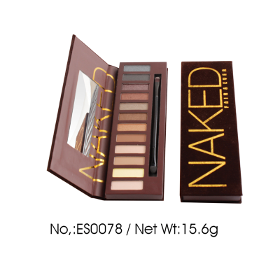 Luxury Private Label Cosmetics Manufacturer 12 colors Naked eyeshadow palette Luxury Private Label Cosmetics Manufacturer 12 colors Naked eyeshadow palette