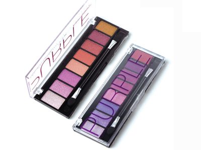 Make-up-Großhandel und OEM-Lidschatten-Palette 8 mit schimmernden Farben ES0116