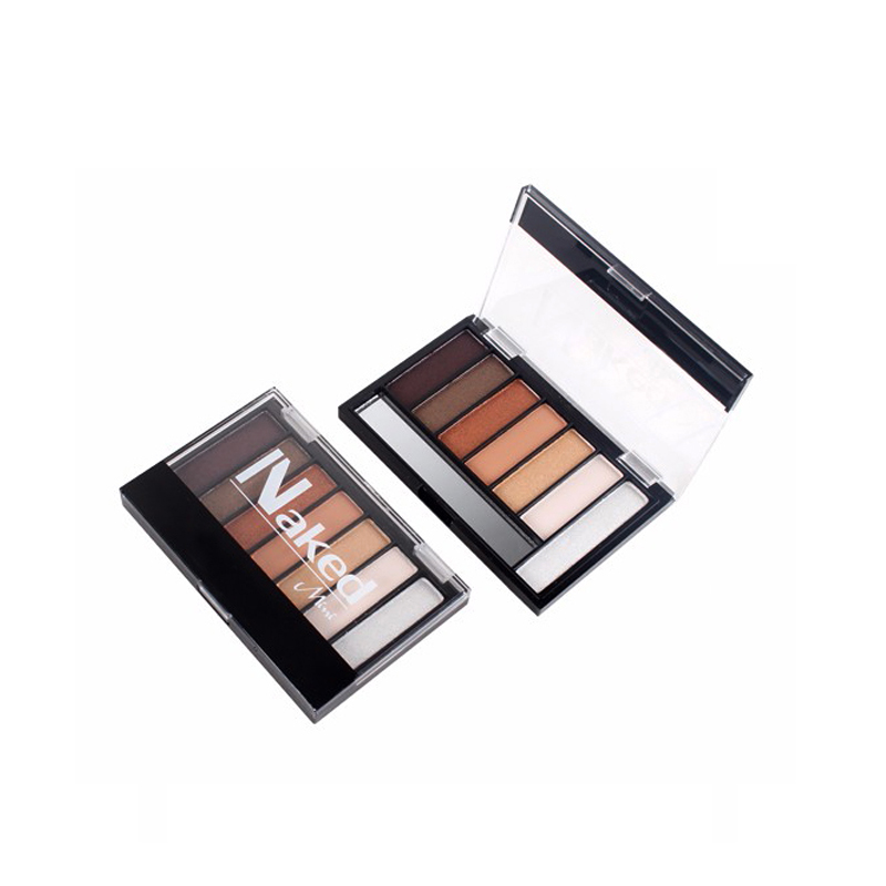 Paleta de sombras de ojos Naked shimmer personalizada de 7 colores aprobada por la FDA ES0154