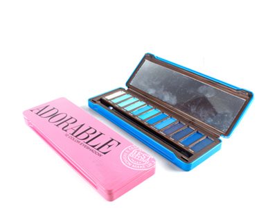 Ombretto in scatola di latta 12 produttori di cosmetici a colori in Cina