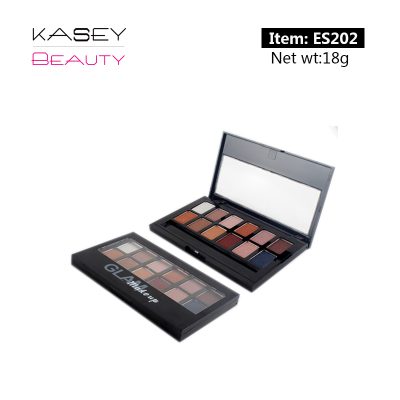Cruelty free 12 colors Shimmer Eyeshadow Palette Private Label ES0202 Cruelty free 12 colors Shimmer Eyeshadow Palette Private Label ES0202