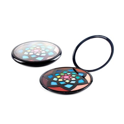Ensemble de pinceaux à paupières colorés de marque privée de produits innovants ES0217 Ensemble de pinceaux à paupières colorés de marque privée de produits innovants ES0217