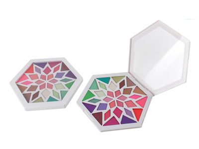 Flower makeup 30 colors eyeshadow palette OEM ES0218