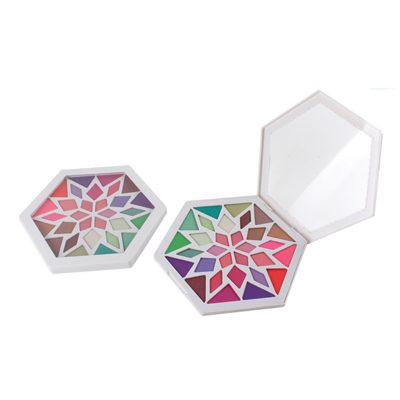Flower makeup 30 colors eyeshadow palette OEM ES0218 Flower makeup 30 colors eyeshadow palette OEM ES0218