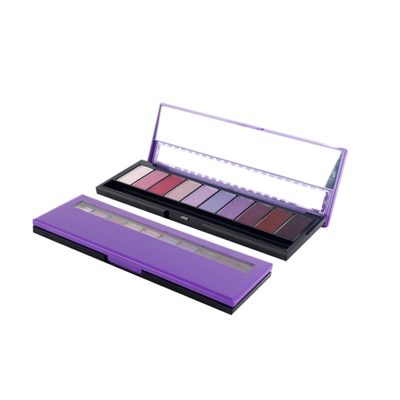 10 colors pressed glitter eyeshadow palette Custom logo makeup ES0219 10 colors pressed glitter eyeshadow palette Custom logo makeup ES0219
