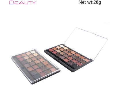 Big private label 28 colors metallic eyeshadow palette makeup ES0236
