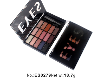 Private Label Kosmetik Großhandel 15 Farben Lidschatten-Palette ES0279