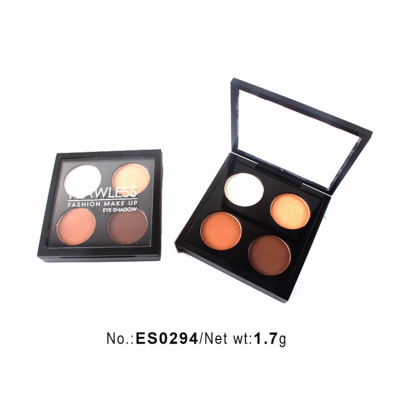 Flawless eyeshadow palette high pigment 4 colors private label ES0294 Flawless eyeshadow palette high pigment 4 colors private label ES0294