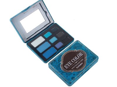 Custom tin box eyeshadow palette 9 colors high pigment ES0311