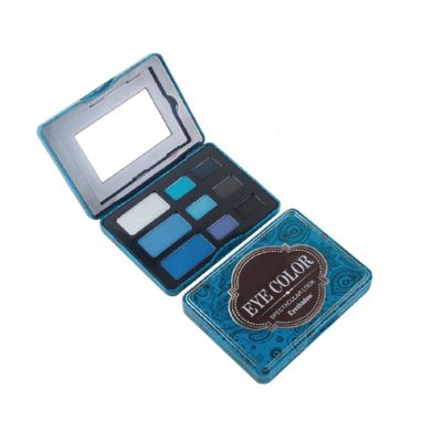 Custom tin box eyeshadow palette 9 colors high pigment ES0311 Custom tin box eyeshadow palette 9 colors high pigment ES0311