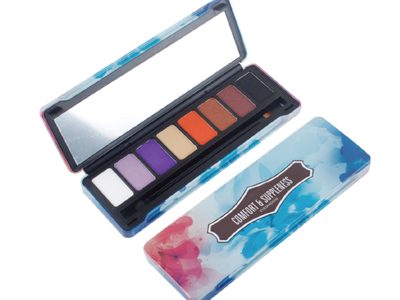 Custom eyeshadow palette with pictures and names 8 colors ES0312