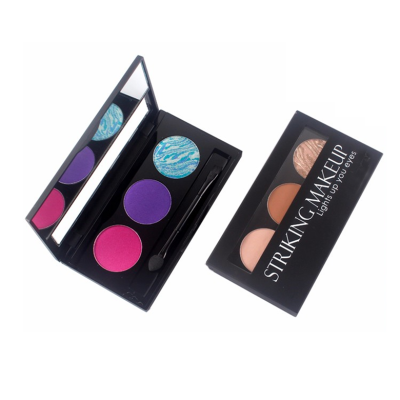 Custom eyeshadow palette wholesale 3 colors ES0314 Custom eyeshadow palette wholesale 3 colors ES0314