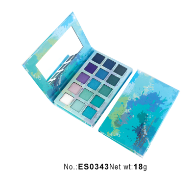 15 colors paper eyeshadow palette vegan private label cosmetics ES0343 15 colors paper eyeshadow palette vegan private label cosmetics ES0343