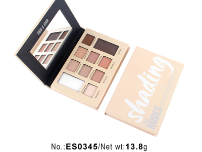 Exquisite Private Label 10 Color Paper Eyeshadow Palette – ES0482