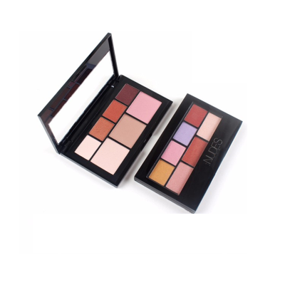 Benutzerdefinierte Nude-Lidschatten-Palette 7 Farben ES0363 Benutzerdefinierte Nude-Lidschatten-Palette 7 Farben ES0363