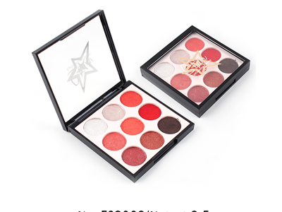 Meistverkaufte Schimmer-Lidschatten-Palette 9 Farben ES0382