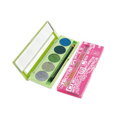 Private label Glitter eyeshadow palette 5 colors ES0394