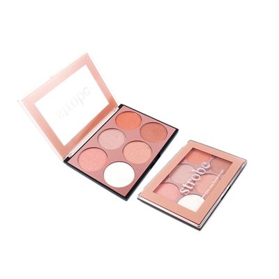 Custom 6 colors eyeshadow palette cosmetic manufacturers ES0407 Custom 6 colors eyeshadow palette cosmetic manufacturers ES0407