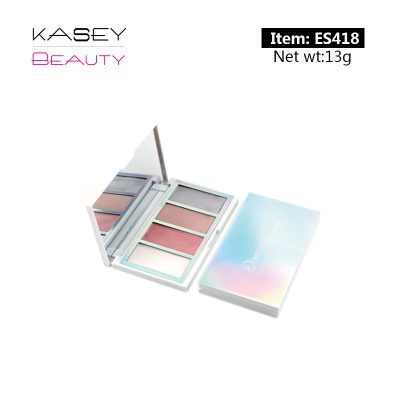 Private label cream eyeshadow palette 4 colors ES0418 Private label cream eyeshadow palette 4 colors ES0418
