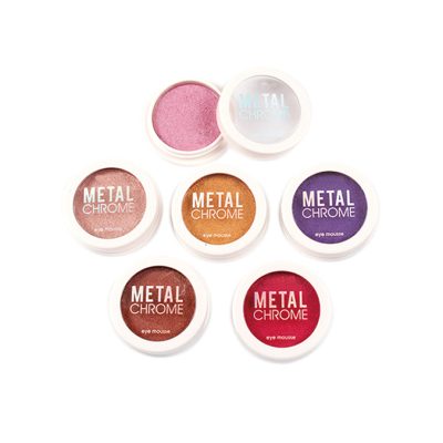 High quality metal chrome single eyeshadow private label ES0421