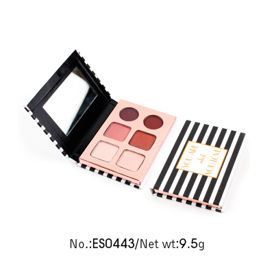 Wholesale makeup 6 colors cardboard eyeshadow palette ES0443 Wholesale makeup 6 colors cardboard eyeshadow palette ES0443