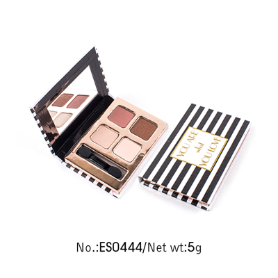 4 colors high pigment private label eyeshadow palette ES0444 4 colors high pigment private label eyeshadow palette ES0444