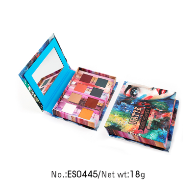 Custom wholesale makeup matte eyeshadow palette 8 colors ES0445 Custom wholesale makeup matte eyeshadow palette 8 colors ES0445