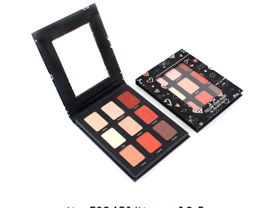 private label produsen palet eyeshadow palet 9 warna ES0451