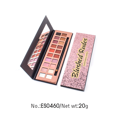 Custom 20 colors cardboard eyeshadow palette ES0460 Custom 20 colors cardboard eyeshadow palette ES0460