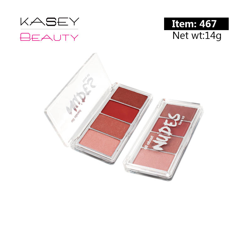Private Label Nudes Lidschatten-Palette Hersteller 4 Farben ES0467 Private Label Nudes Lidschatten-Palette Hersteller 4 Farben ES0467